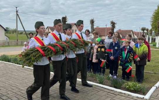 Митинг, посвященный 80-летию Победы советского народа в Великой Отечественной войне
