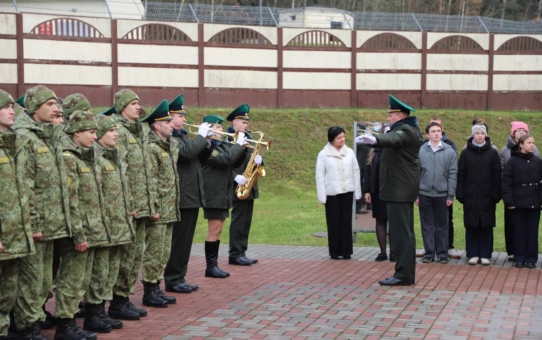 Открытие музейной комнаты на пограничной заставе "Каменный Лог"